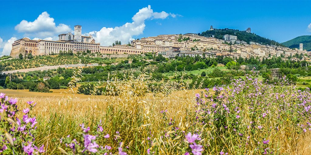 View of Assisi - SiNG iN Italy with INCANTATO TOURS