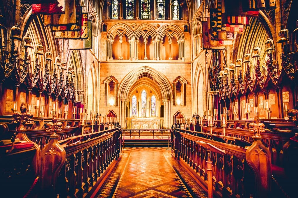 Choir at St. Patrick's Cathedral iN Dublin – Photo by Jaime Casap on Unsplash﻿