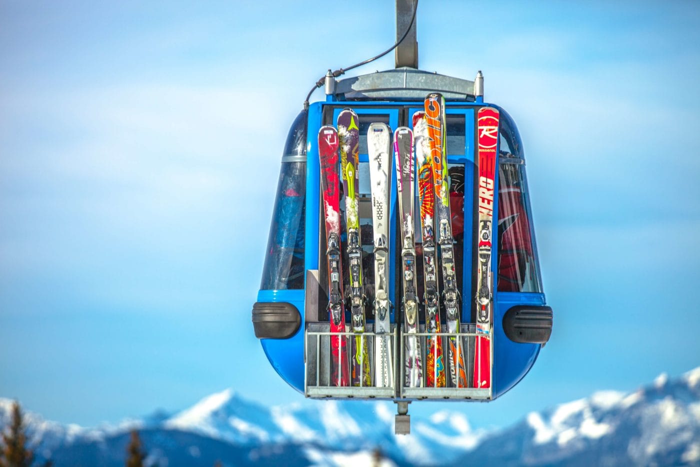 Postcard from Austria: Ski lift in Zell am Ziller