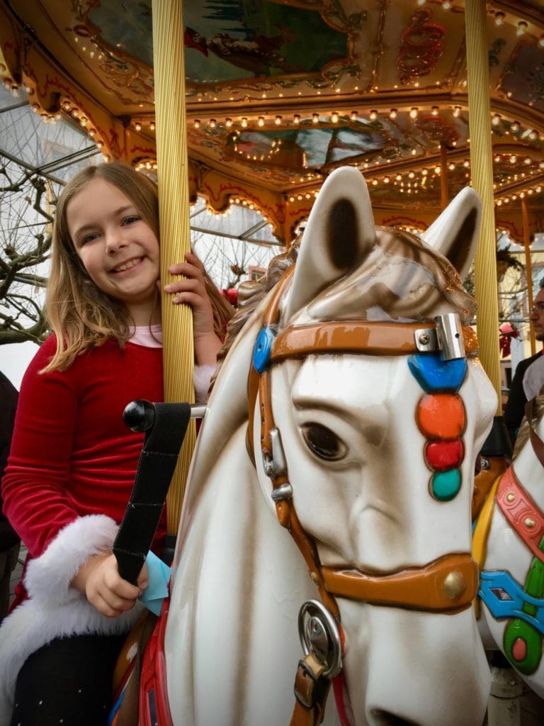 Carousel at the Trier Christmas Market