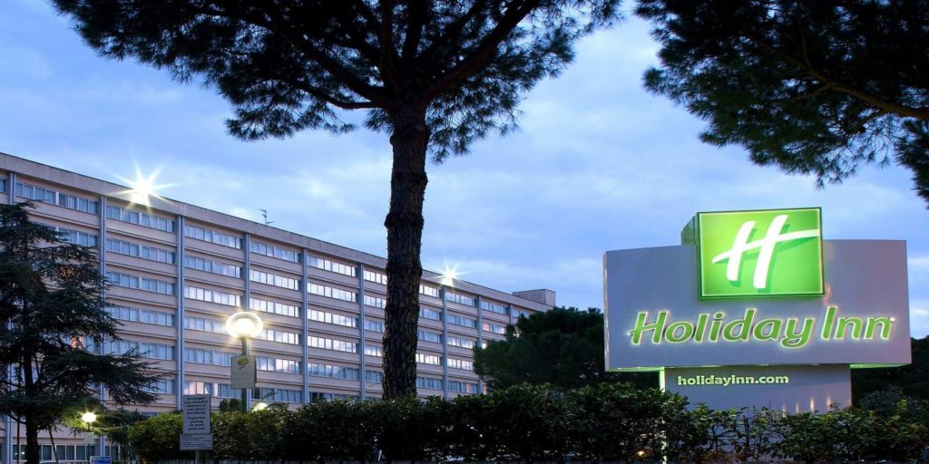 Holiday Inn Rome EUR from the outside