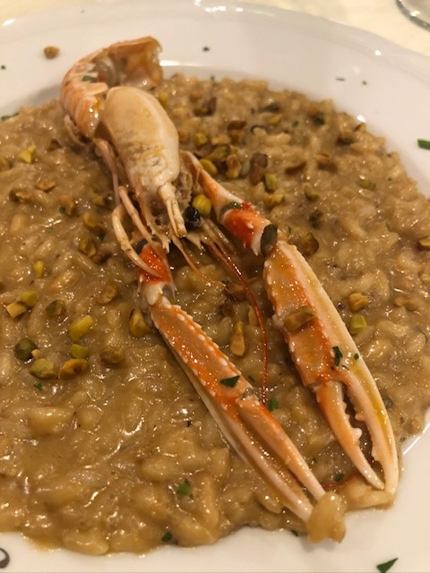 Seafood Dinner at Hotel Mirasole, Gaeta
