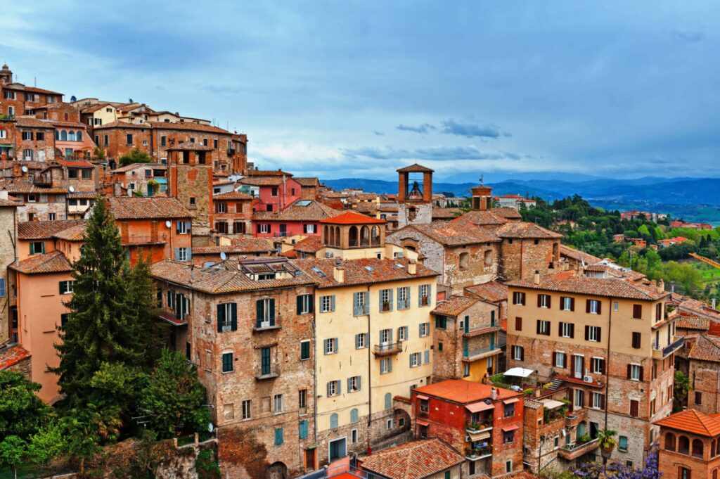 View of Perugia Umbria