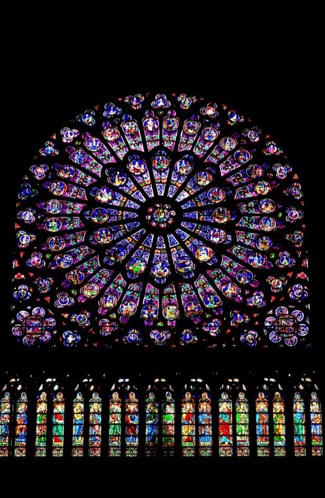 Rose window Notre-Dame de Paris